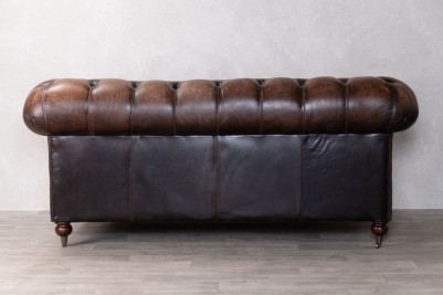 Brown Chesterfield Rear View